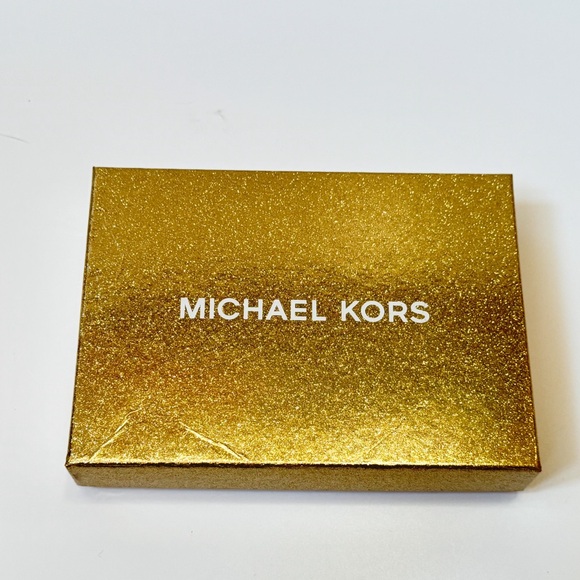 Michael Kors Jet Set Travel Small Card Case Duo Wallet Pink Multi - Picture 10 of 11